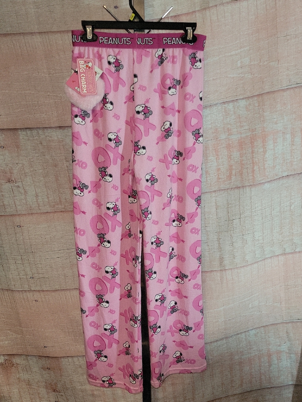 Peanuts Snoopy Love Pajama Bottoms - Picture 3 of 8